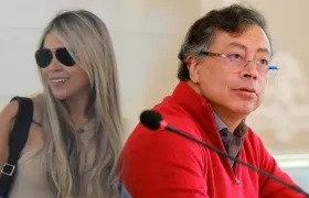 Days Vásquez y el Presidente Gustavo Petro.