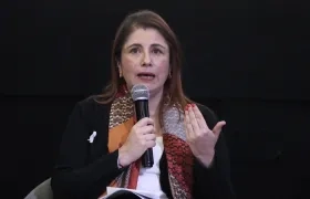 La Defensora del Pueblo, Iris Marín.