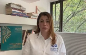 Iris Marín Ortiz, defensora del Pueblo. 