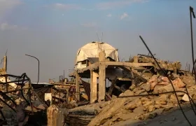 Destrucción en Gaza 