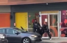 Momento de la detención.