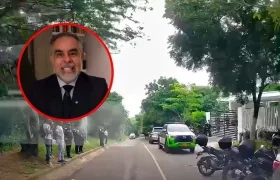 Allanamiento a casa de Armando Benedetti.