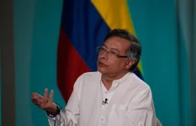 El Presidente Gustavo Petro.