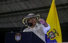 El Presidente Gustavo Petro.