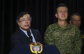 El Presidente Gustavo Petro.