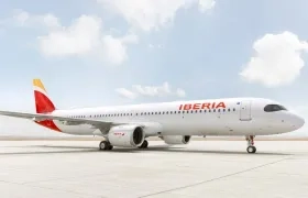 Aerolínea Iberia.