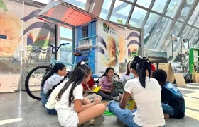 La Biceteca Móvil en la Filbac.