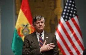 El subsecretario de Estado de Estados Unidos, Christopher Landau.