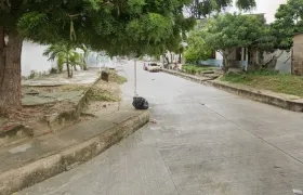 Lugar donde sucedió el homicidio.