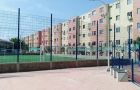 La masacre en Villas de la Cordialidad ocurrió en esta cancha en la noche del miércoles. 