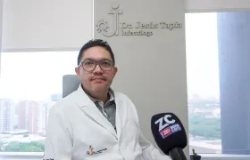 Médico Infectólogo Jesús Tapia García.