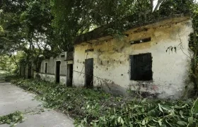 Viviendas abandonadas en Armero y que fueron testigos de la erupción del volcán Nevado del Ruiz. 