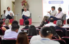 Panel del I Congreso de Derecho Electoral y Democracia de la Universidad Libre.