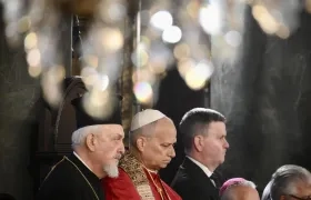 El Papa en una Divina Liturgia en la Iglesia Patriarcal de San Jorge en Estambul, Turquía.