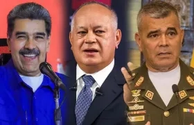 Nicolás Maduro, Diosdado Cabello, Vladimir Padrino López