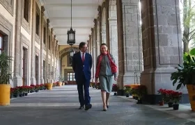 Gustavo Petro y Claudia Sheinbaum. 