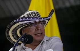 El Presidente Gustavo Petro.