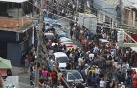 Los muertos en la operación realizada en Río de Janeiro.