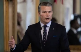 El secretario de Guerra de los Estados Unidos, Pete Hegseth.