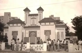 Primera sede de la Universidad en el barrio El Prado. 1973