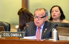 Representante de Colombia ante la OEA, Luis Vargas.