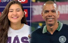 Andrea Vargas y Recer Lee Pérez.