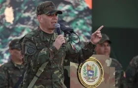 Vladimir Padrino, ministro de Defensa de Venezuela. 