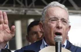 El expresidente Álvaro Uribe Vélez.