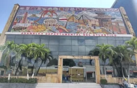 Fachada de la Asamblea del Atlántico.