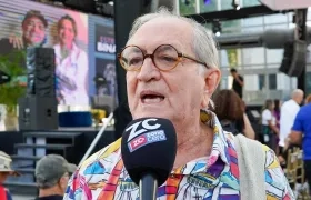 Édgar Rey Sinning en la Filbac.