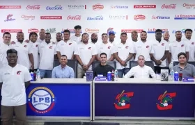 Caimanes de Barranquilla temporada 2025–2026 en su presentación oficial a los mediis.