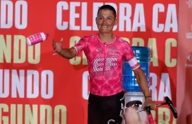 Esteban Chaves, pedalista colombiano.