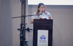 Iris Marín Ortiz, defensora del Pueblo.