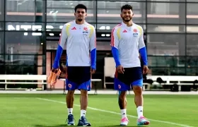 Luis Díaz y Luis Suárez, delanteros con buen presente al servicio de la Selección Colombia. 