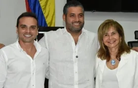 Nueva mesa directiva de la Asamblea del Atlántico. 