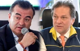(Izq. a Der.) Olmedo López y Eduardo González, exdirectores de la UNGRD. 
