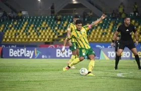 Fredy Montero marcó 30 goles en el año con el Real cartagena.ñ 