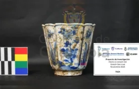 Uno de los objetos recolectados.