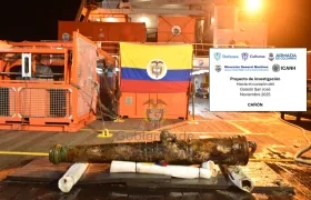 Uno de los objetos recolectados.