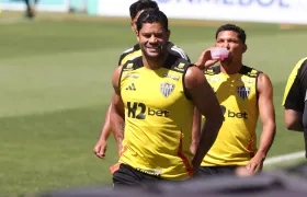 Hulk, delantero estrella del Atlético Mineiro.