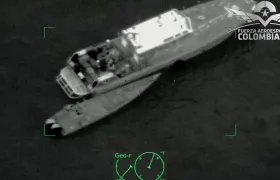 Embarcación interceptada. 