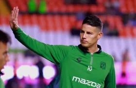 James Rodríguez había firmado contrrato por un año con el León. 