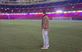 Lionel Messi sorprendió esta semana al visitar el Spotify Camp Nou.