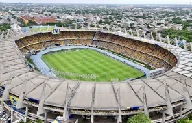 Estadio Metropolitano Roberto Meléndez de Barranquilla. 