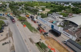 Panorámica de la Circunvalar en Soledad. 