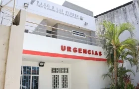 Paso del barrio Las Flores.
