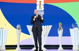 Gianni Infantimo, presidente de la Fifa y gestor del Mundial con 48 equipos.