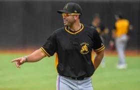 El barranquillero Luis 'Pipe' Urueta, mánager de las Águilas Cibaeñas. 