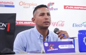 Jaime Del Valle, mánager de Caimanes de Barranquilla. 