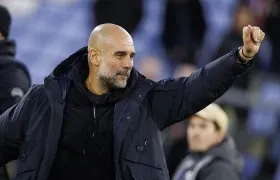 Pep Guardiola, técnico del Manchester City.